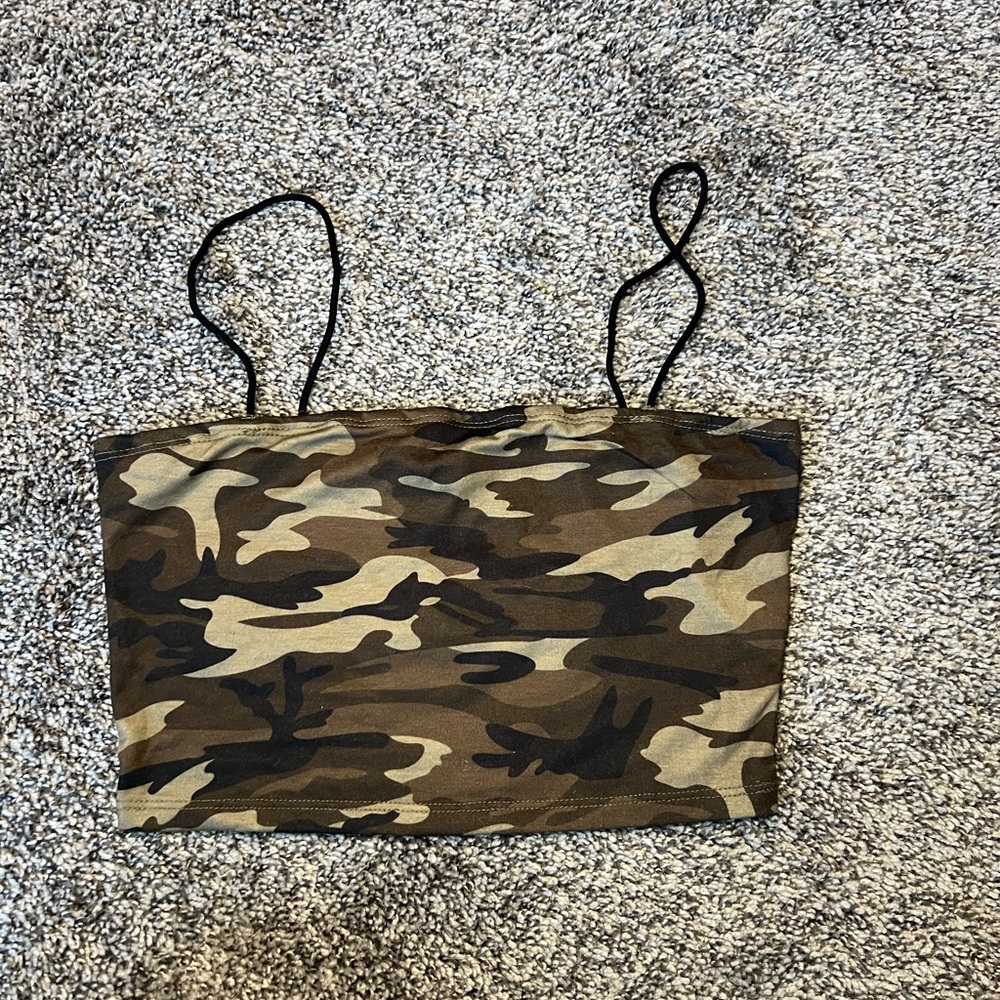 SHEIN Camouflage Print Camisole Top